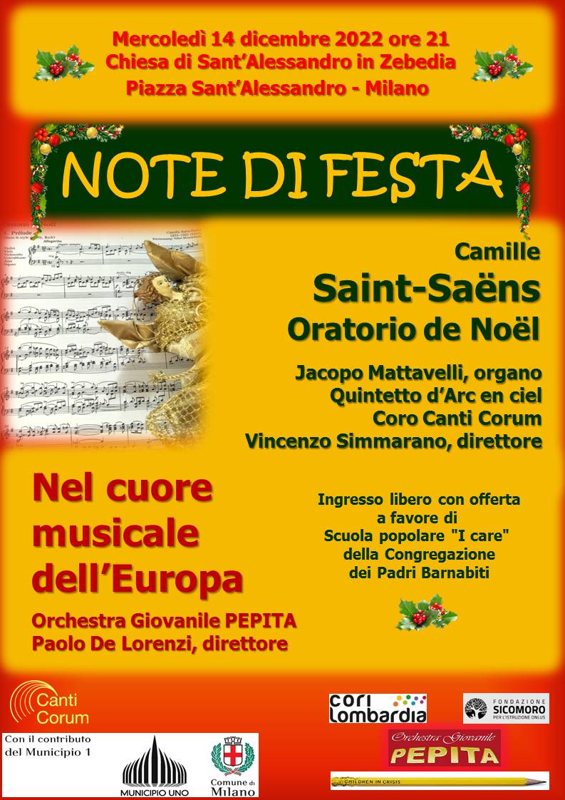 Canti Corum - Note di Festa - Dicembre 2022