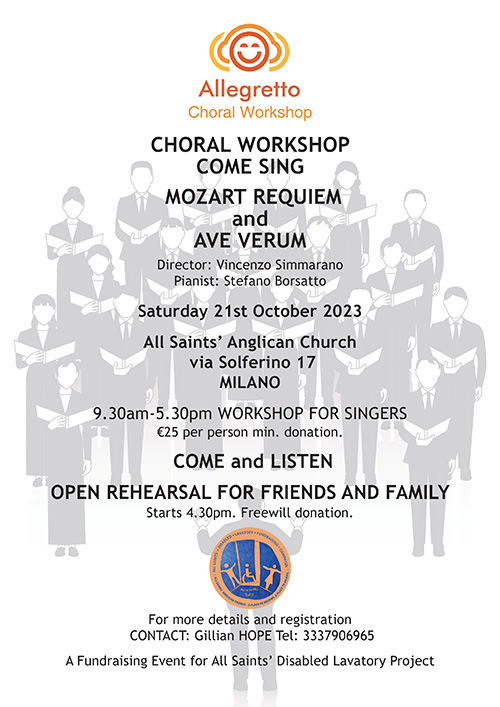 Choral Workshop Mozart Requiem e Ave Verum